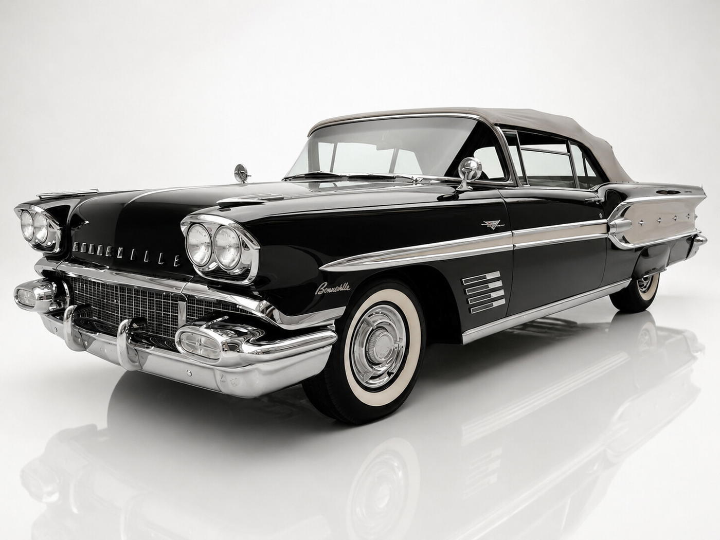 1958 Pontiac Bonneville Custom Convertible